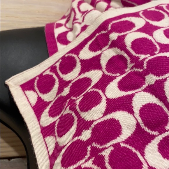 ✨NWOT Coach Scarf!✨ - Picture 5 of 6